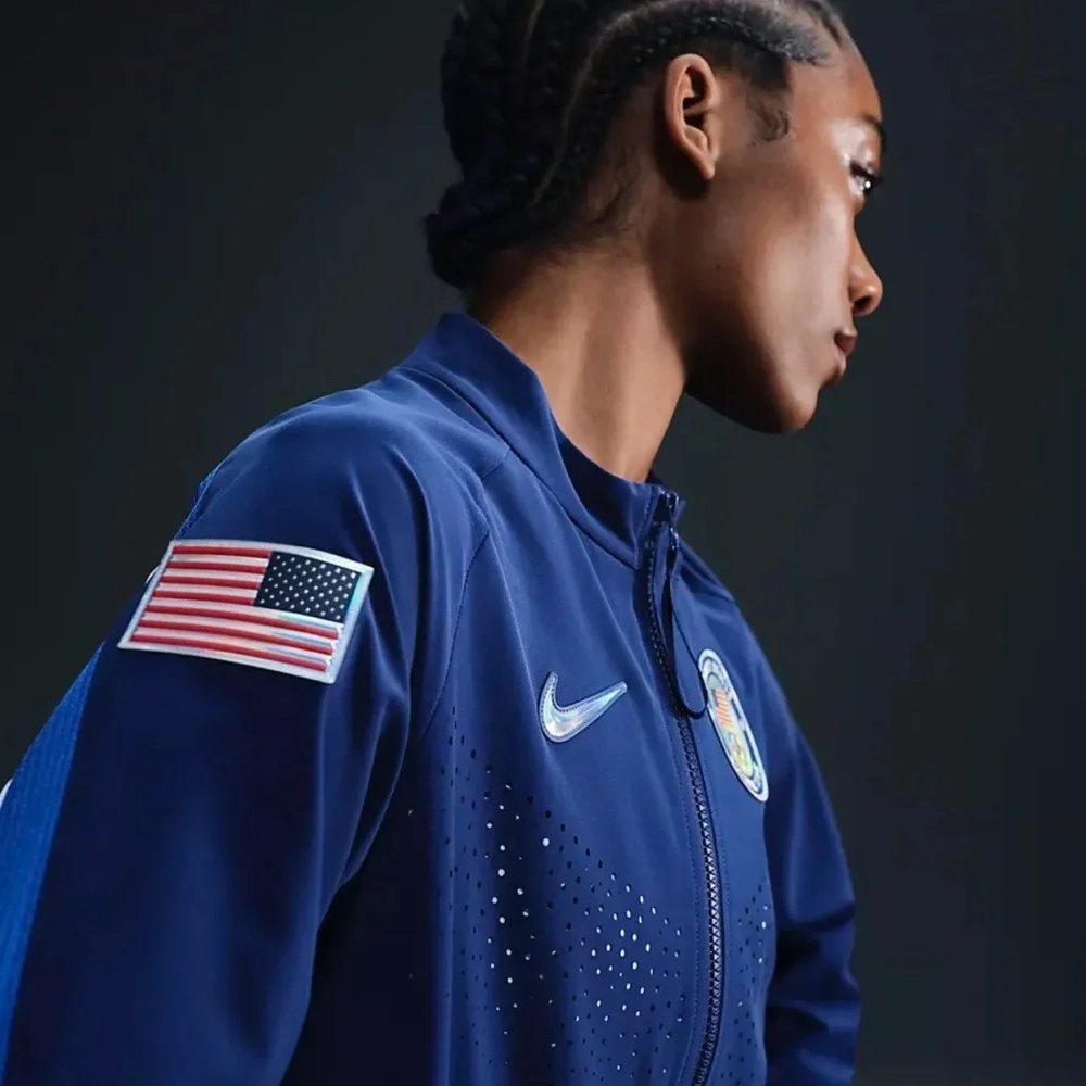 2024 Paris Nike Dri-fit ADV Full Zip Jacket Team USA Paralympics XS NEW - Picture 2 of 14